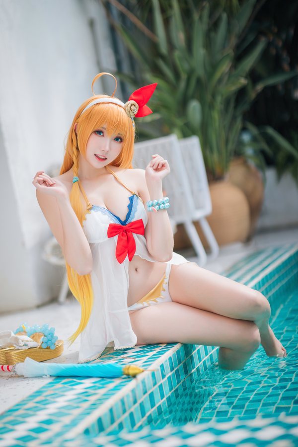 网红Coser@瓜希酱 公主连结 夏日御三家 [20P/112MB]