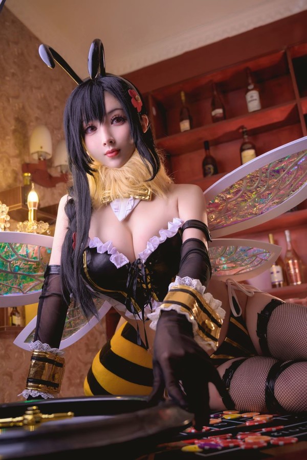 网红Coser@rioko凉凉子 蒂法little bee [25P/502MB]