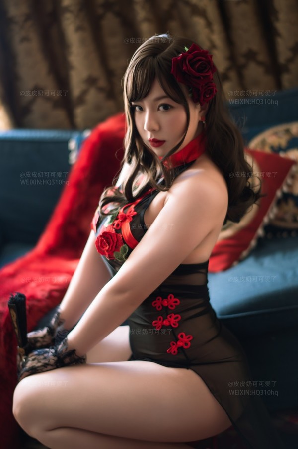 人气Coser@皮皮奶可可爱了啦 玫瑰 [50P/509MB]