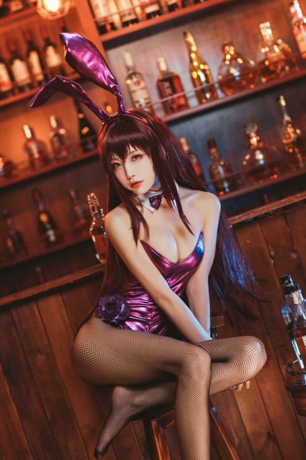 人气Coser@水淼aqua 斯卡哈三套 [60P/157MB]