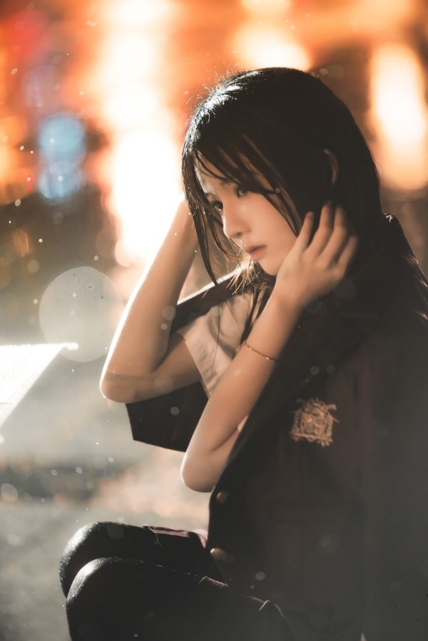 人气Coser@桜桃喵 雨下 [42P/1.39GB]