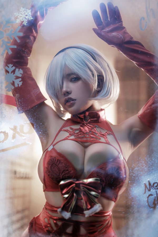 [一笑芳香沁] 2B 圣诞Ver [30P/329M]