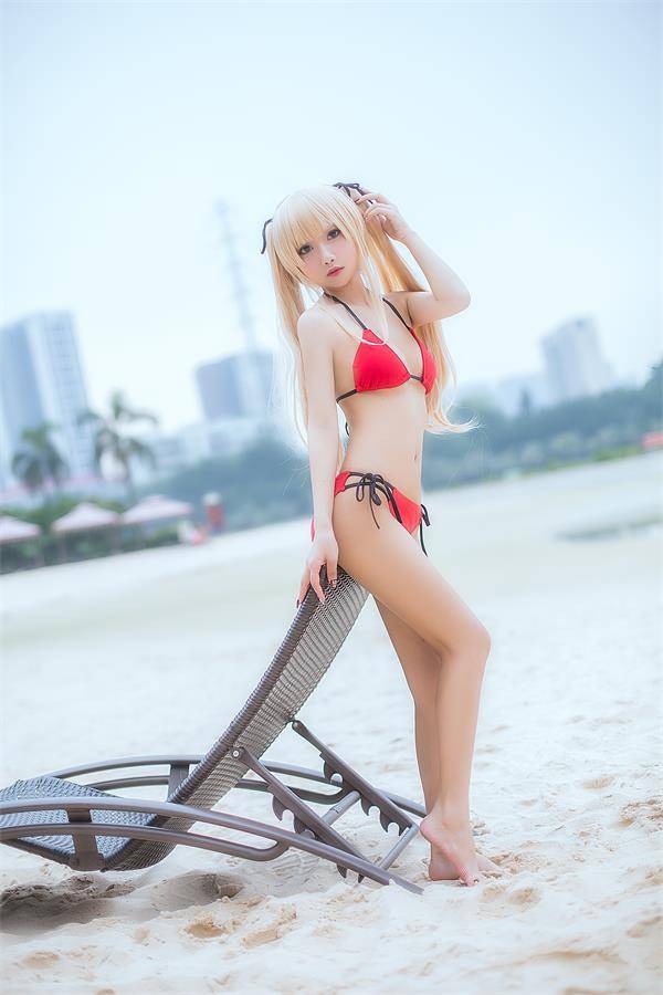 [Cosplay]鬼畜瑶在不在 – 泳装魔女【15P/159M】