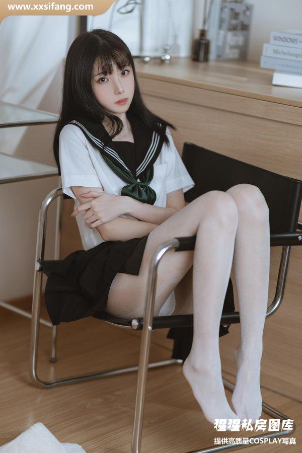 许岚LAN COSPLAY写真集《白丝水手服 》超高清套图下载[40P/608M]