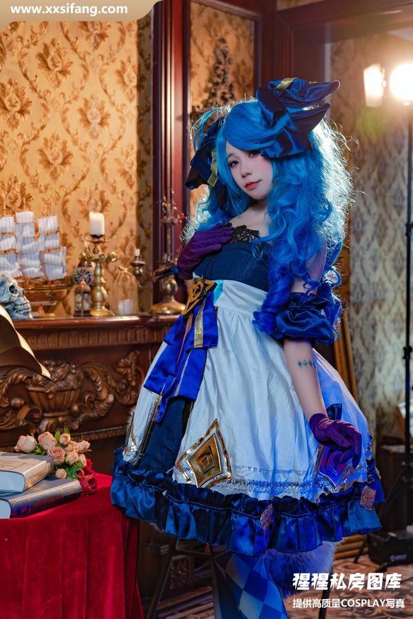 咬一口兔娘ovo COSPLAY写真集《兔兔班车No.1『格温』 》超高清套图下载[39P+1V/827M]