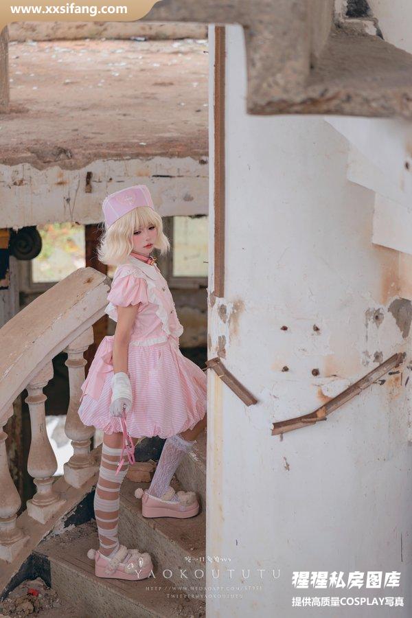 咬一口兔娘ovo COSPLAY写真集《八月订阅 遗失病栋 &小花仙 》超高清套图下载[55P+1V/1.05G]