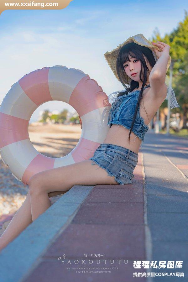 咬一口兔娘ovo COSPLAY写真集《九月订阅『海の夏日』&Shotgun 》超高清套图下载[84P+1V/1.44G]