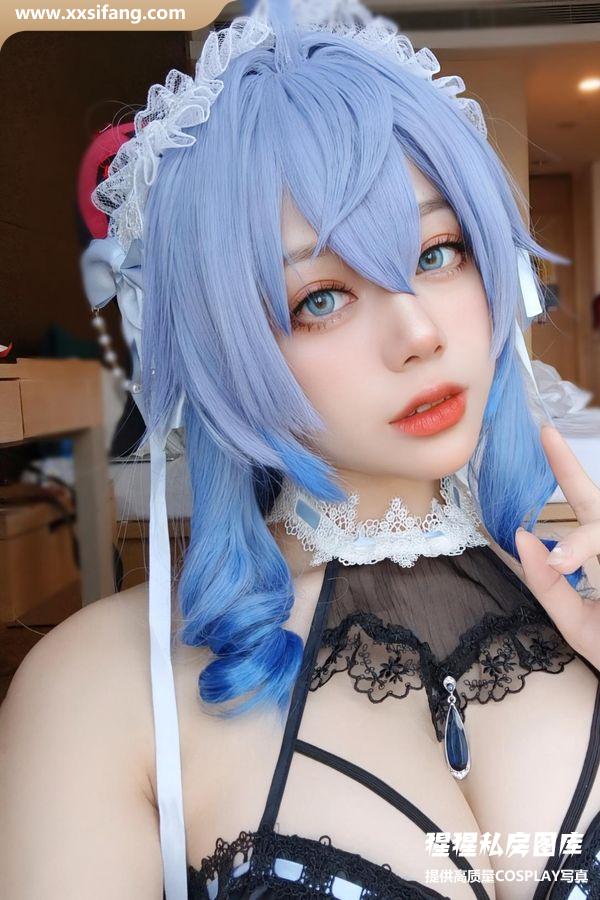 阿九从不咕咕 COSPLAY写真集《九言 甘雨 》超高清套图下载[38P+6V/65M]