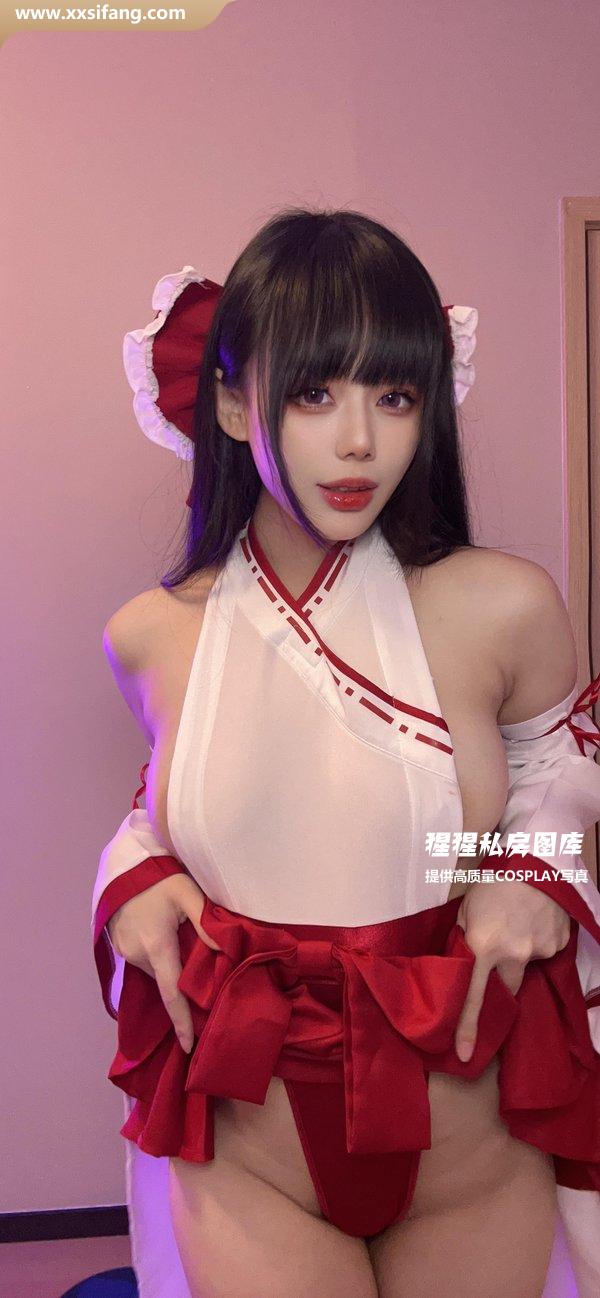 阿九从不咕咕 COSPLAY写真集《巫女的爱 》超高清套图下载[34P+2V/133M]