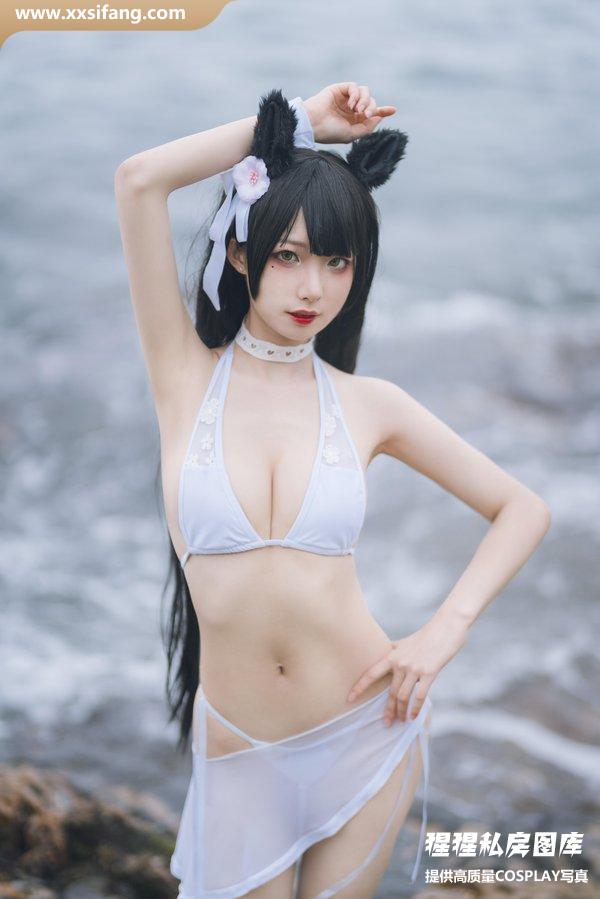 封疆疆v COSPLAY写真集《爱宕泳装》超高清套图下载[14P/130M]