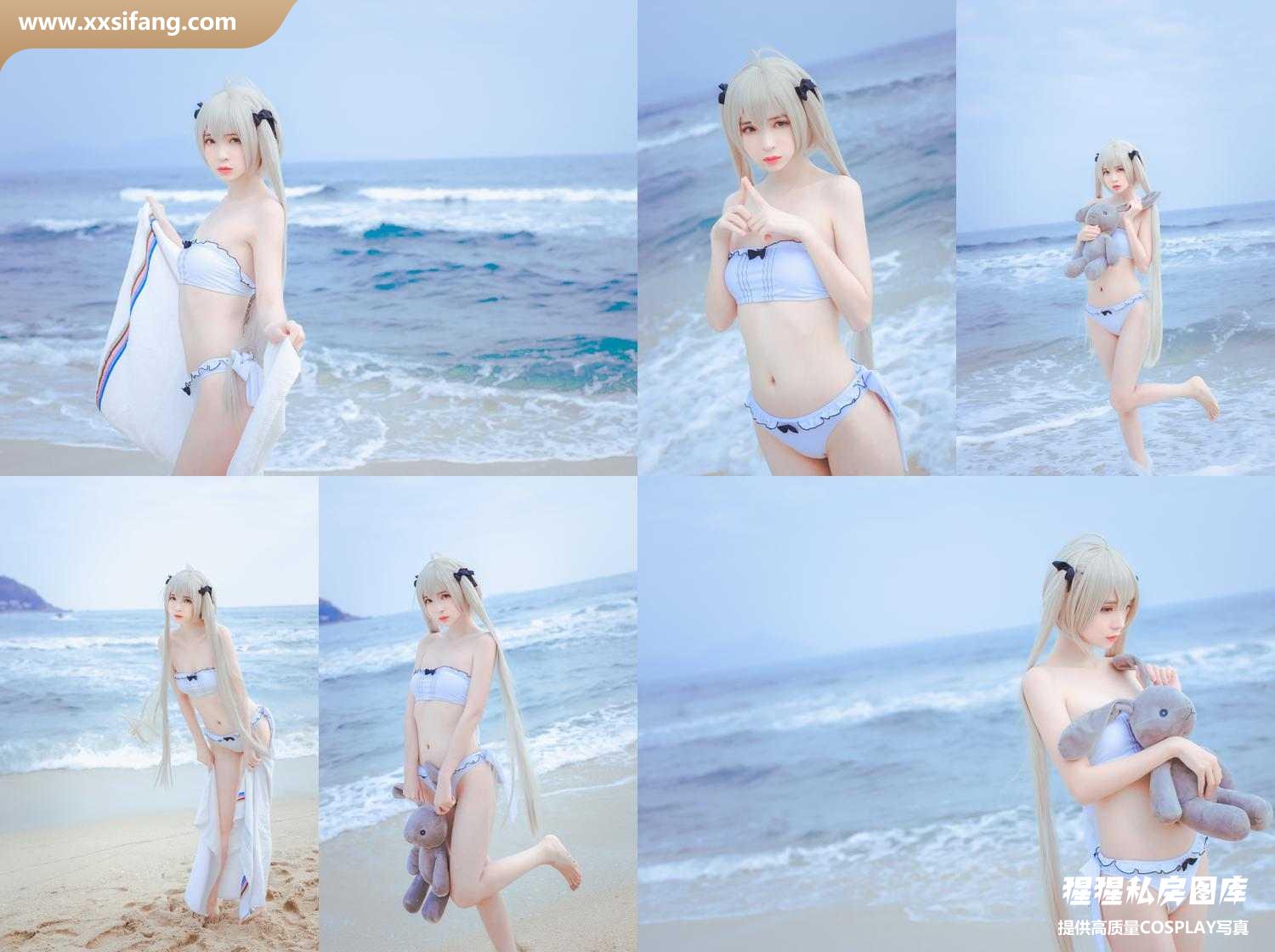 [图片2]-疯猫ss COSPLAY写真集《穹妹 海边》超高清套图下载[34P/225M]插图-猩猩私房