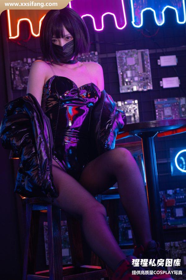 疯猫ss COSPLAY写真集《赛博少女》超高清套图下载[40P/812M]