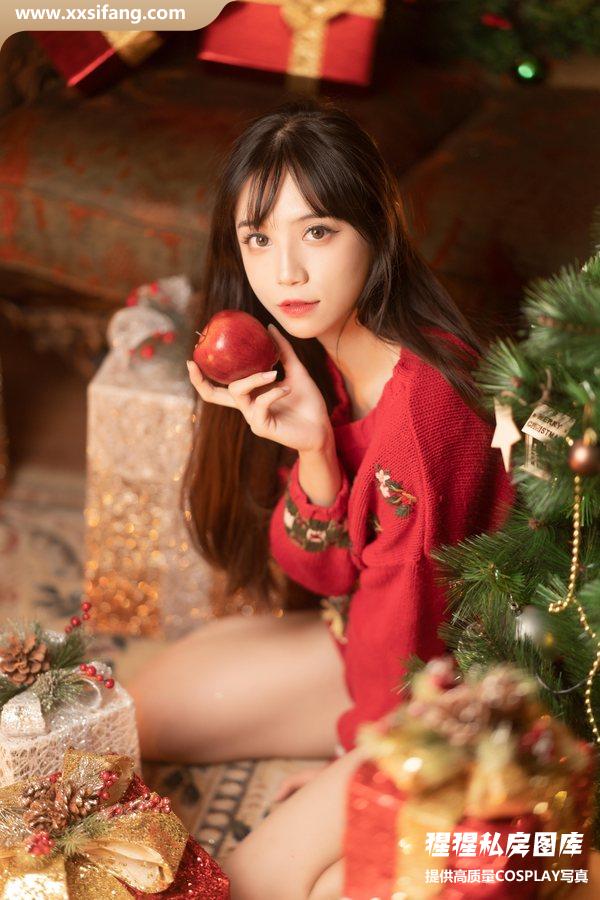 贰加六 COSPLAY写真集《红色圣诞节》超高清套图下载[37P/552M]