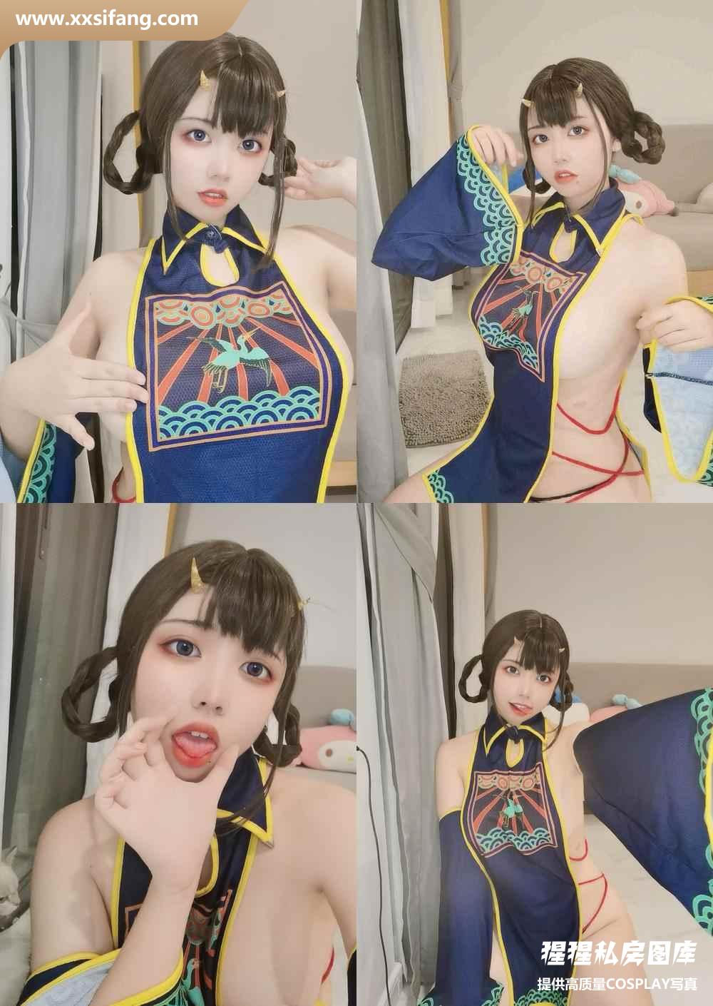 [图片2]-啊日日_Ganlory COSPLAY写真集《小僵尸》超高清套图下载[23P+3V/54M]插图-猩猩私房