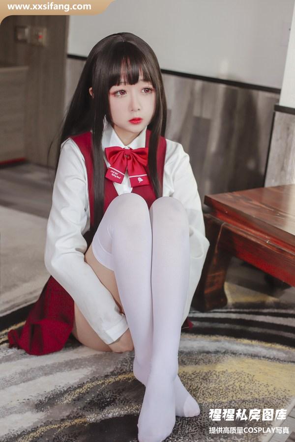 日奈娇 COSPLAY写真集《JK少女红裙》超高清套图下载[28P/276M]