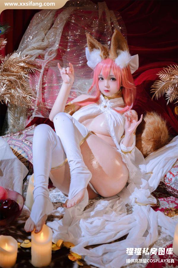 日奈娇 COSPLAY写真集《玉藻前舞娘 涂油》超高清套图下载[54P/283M]