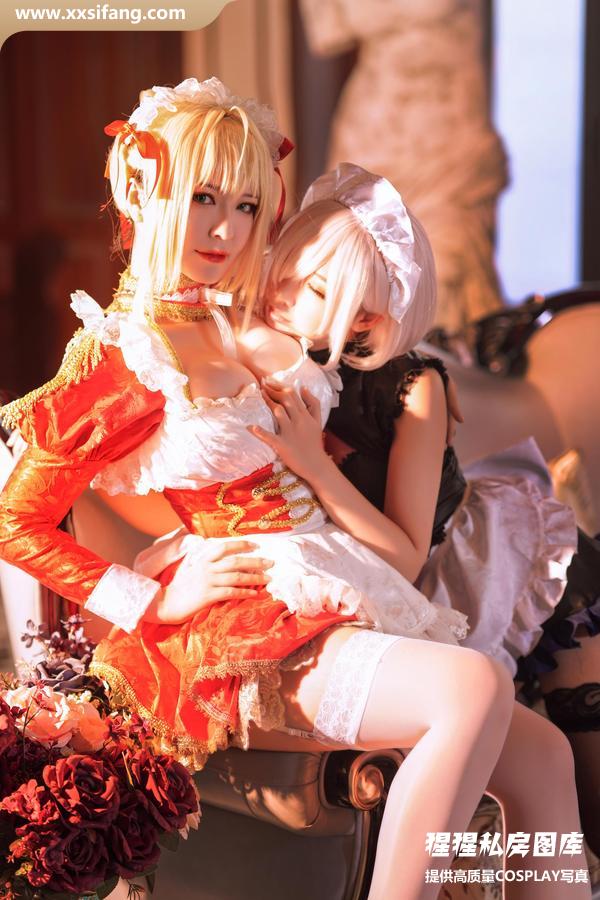面饼仙儿写真集《Claudius x Kyrielight Maid – 半半子X》高清套图下载