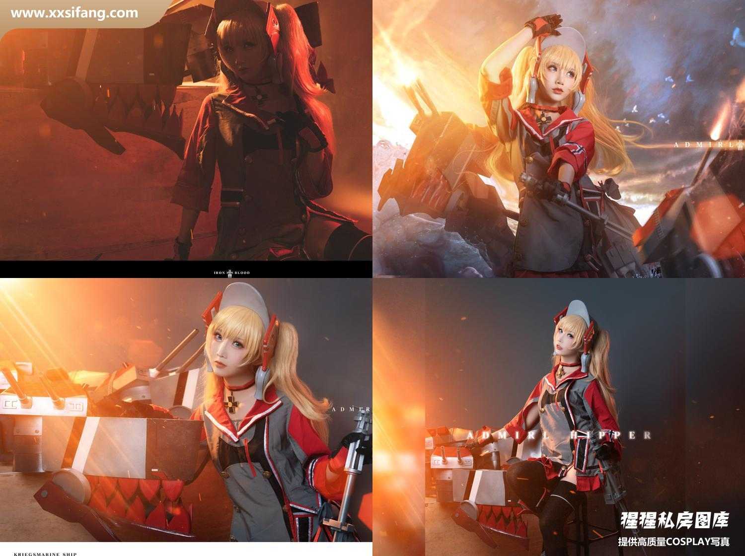 [图片2]-面饼仙儿写真集《希佩尔上将》高清套图下载插图-猩猩私房