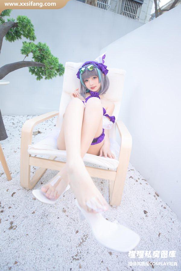 神楽坂真冬写真集《柴郡cos纯色庭院》高清套图下载[150P+2V]