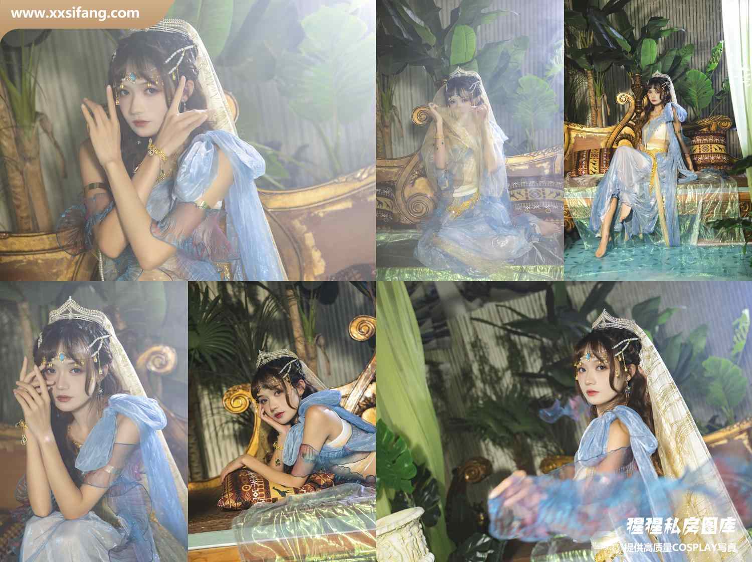 [图片2]-兔子Zzz不吃胡萝卜写真集《波斯公主》高清套图下载[28P]插图-猩猩私房