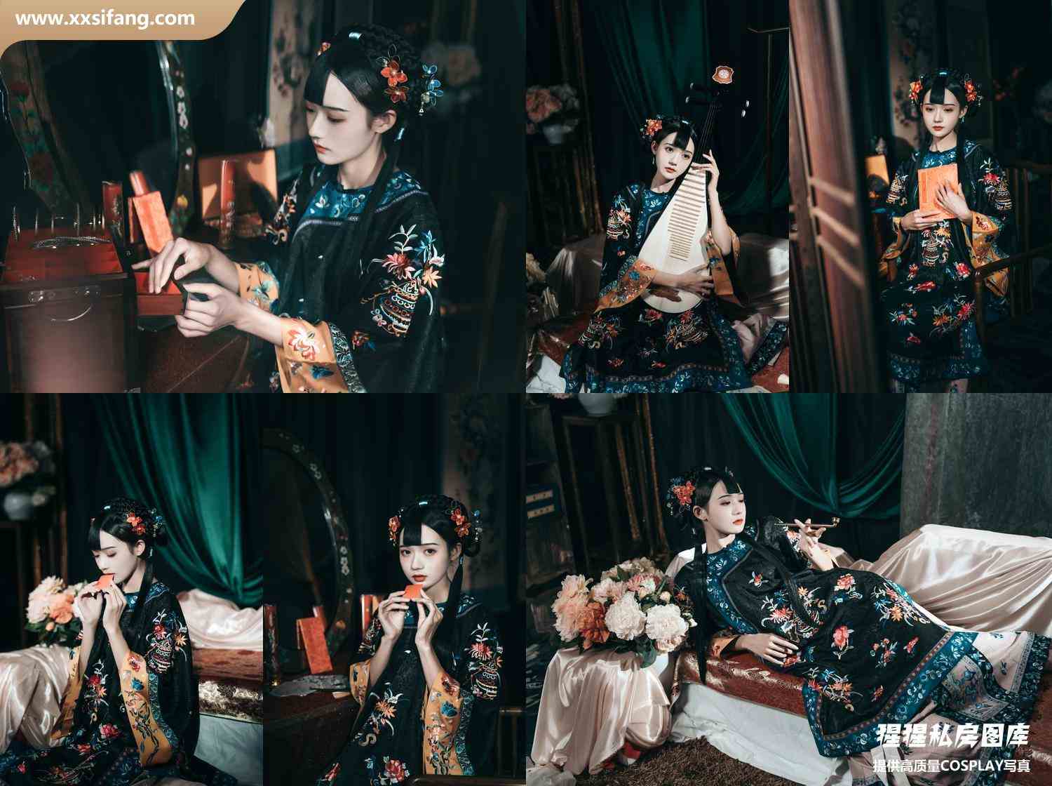 [图片2]-兔子Zzz不吃胡萝卜写真集《经年旧梦-清汉女》高清套图下载[41P]插图-猩猩私房
