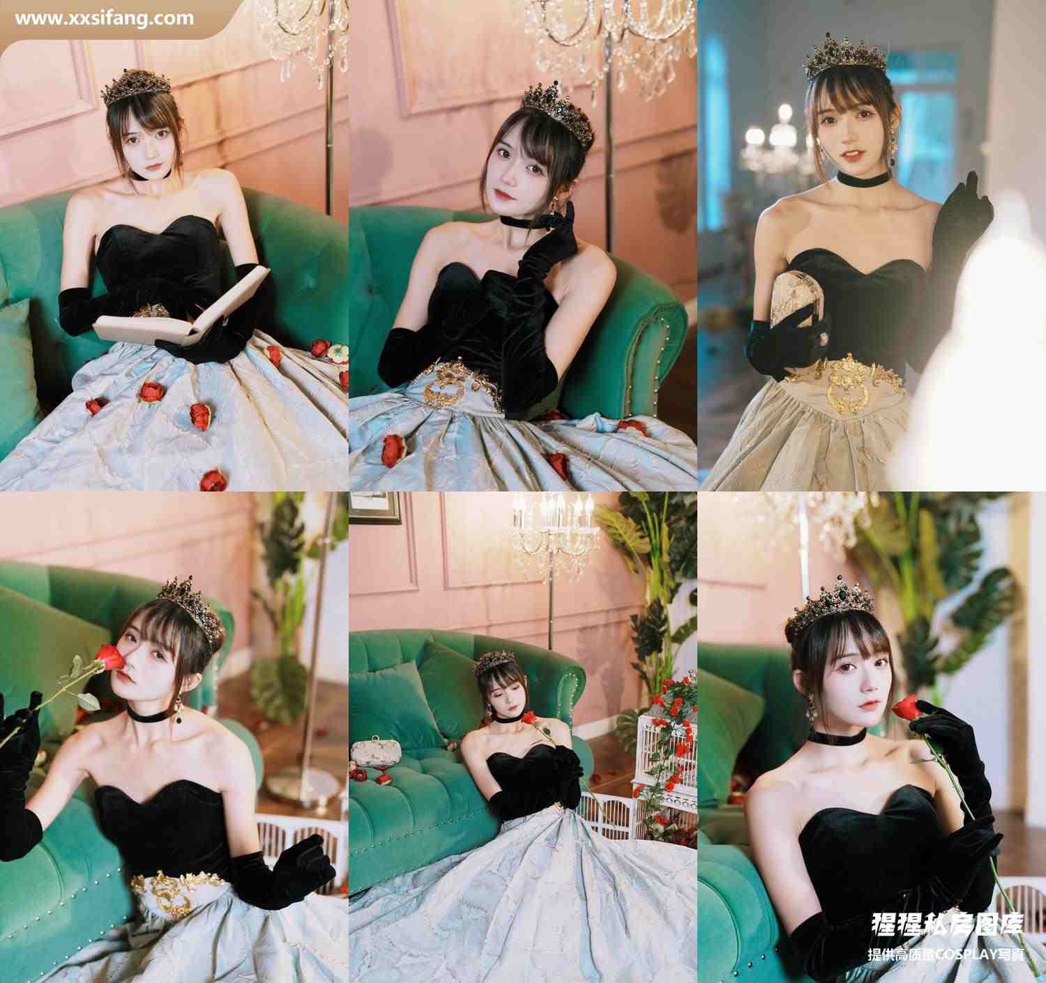 [图片2]-兔子Zzz不吃胡萝卜写真集《黑天鹅之吻》高清套图下载[33P]插图-猩猩私房