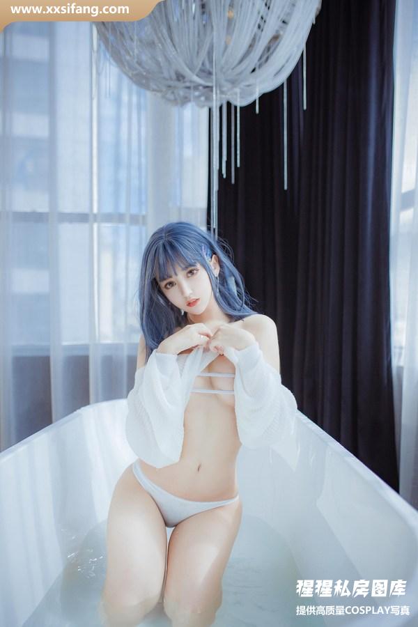 过期米线线喵写真集《浴缸》高清套图下载[23P]