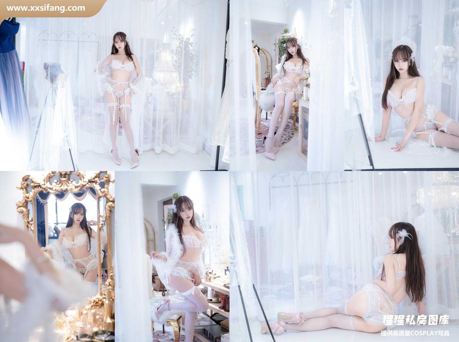 [图片2]-过期米线线喵写真集《天使》高清套图下载[44P]插图-猩猩私房