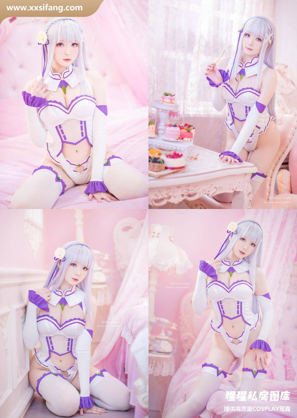 [图片2]-霜月shimo写真集《11月本 艾米莉亚》高清套图下载[17P]插图-猩猩私房