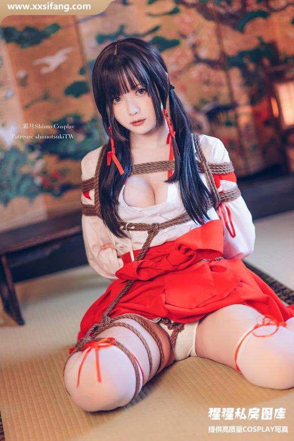 霜月shimo写真集《巫女捆绑》高清套图下载[24P]