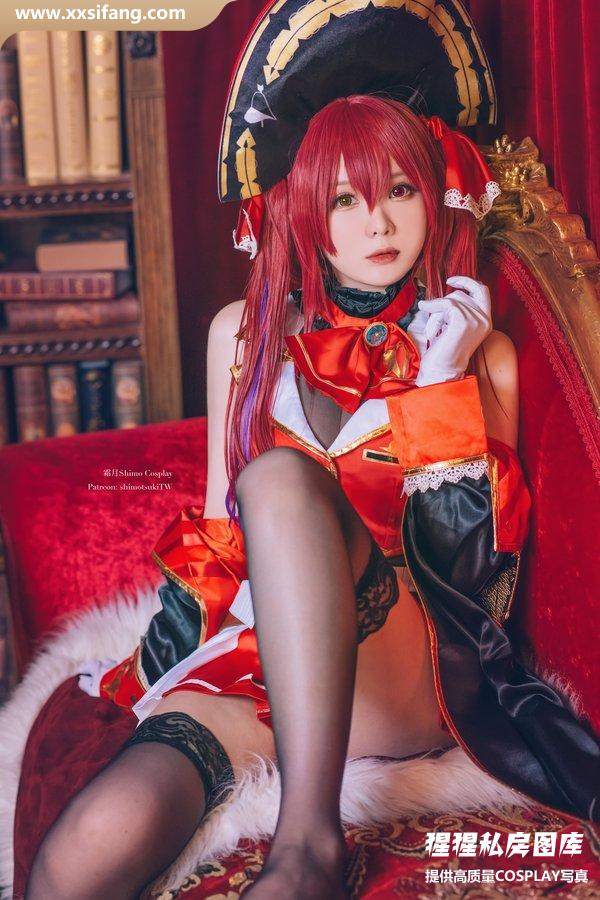 霜月shimo写真集《Houshou Marine》高清套图下载[18P]