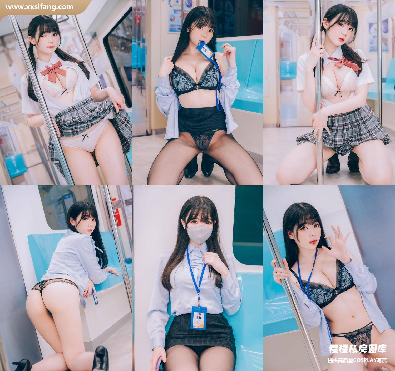[图片2]-霜月shimo写真集《Tokimeki Metro》高清套图下载[100P]插图-猩猩私房