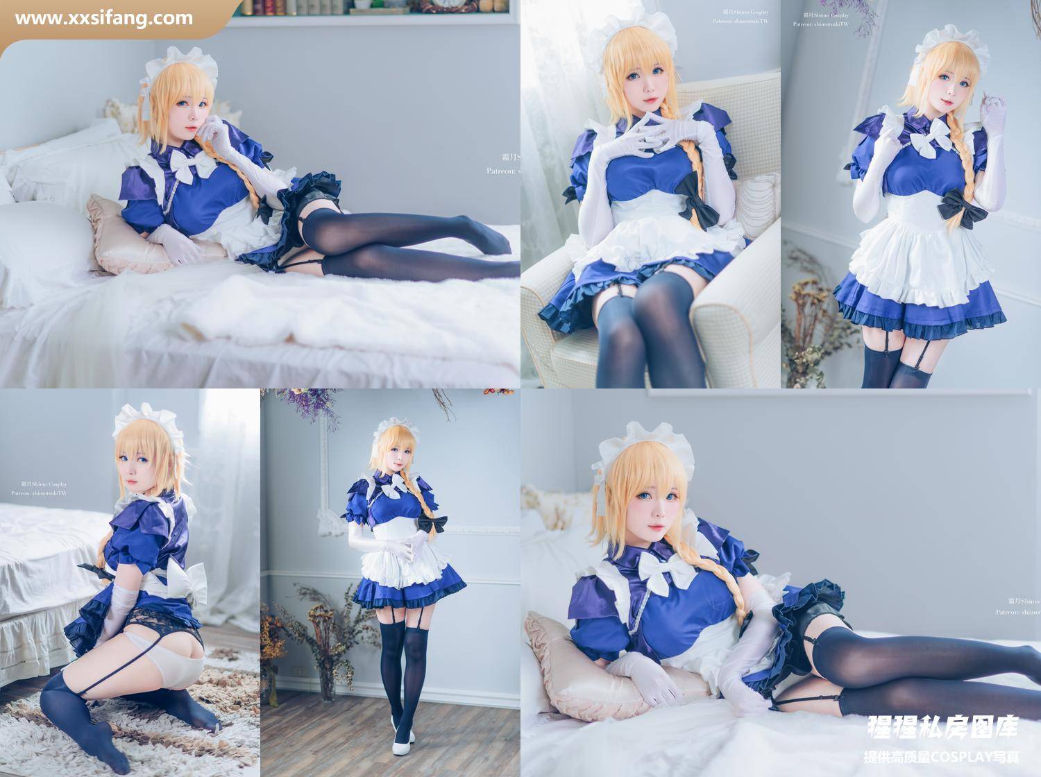 [图片2]-霜月shimo写真集《Jeanne Maid》高清套图下载[12P]插图-猩猩私房