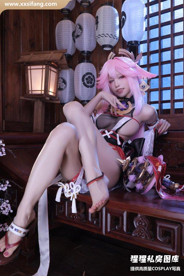 水淼aqua写真集《八重神子》高清套图下载[93P]