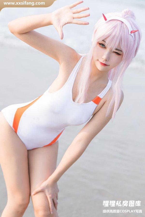 Momoko葵葵写真集《DARLING in the FRANXX 泳装&兔女郎&花嫁》高清套图下载[61P]