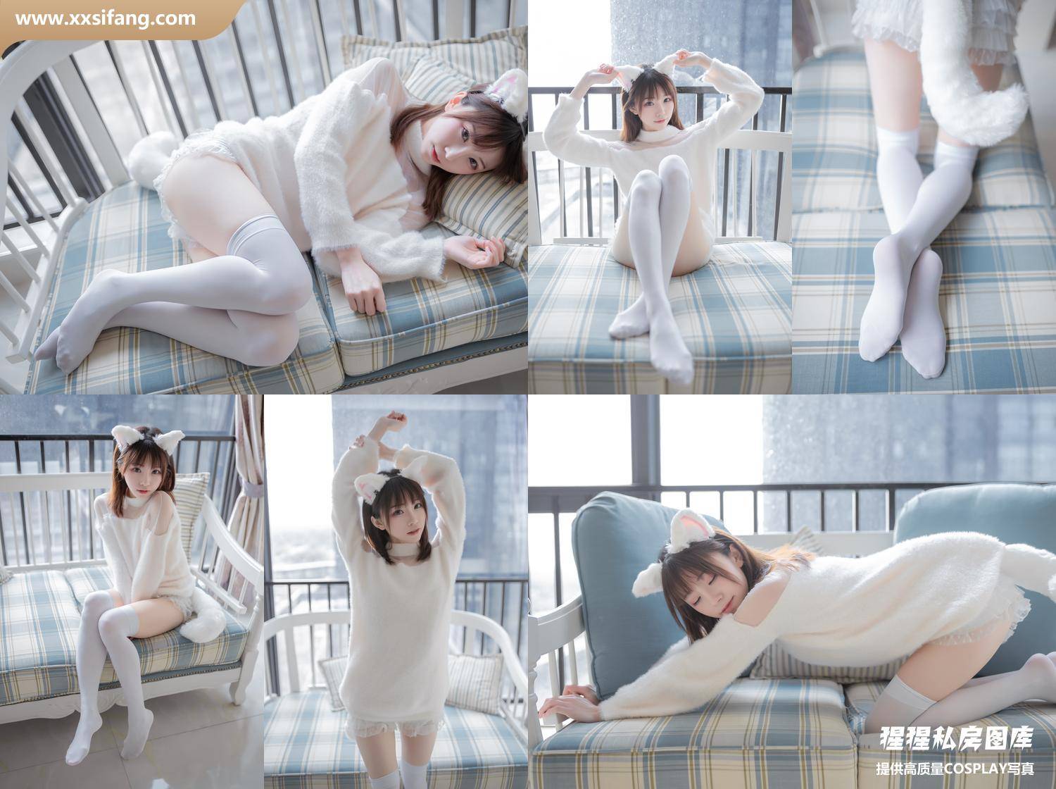 [图片2]-Kitaro_绮太郎写真集《白喵女友》高清套图下载[41P]插图-猩猩私房