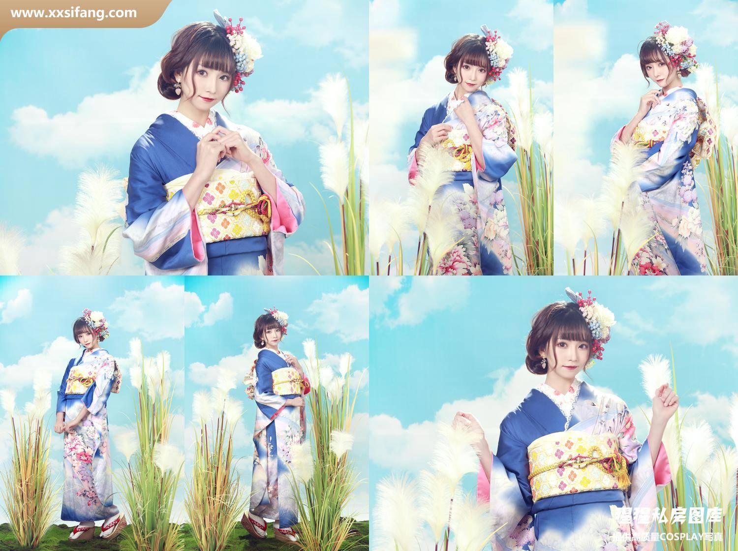 [图片2]-Kitaro_绮太郎写真集《和服少女1》高清套图下载[8P]插图-猩猩私房