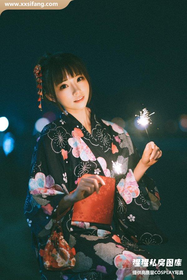 Kitaro_绮太郎写真集《夏色花火》高清套图下载[10P]