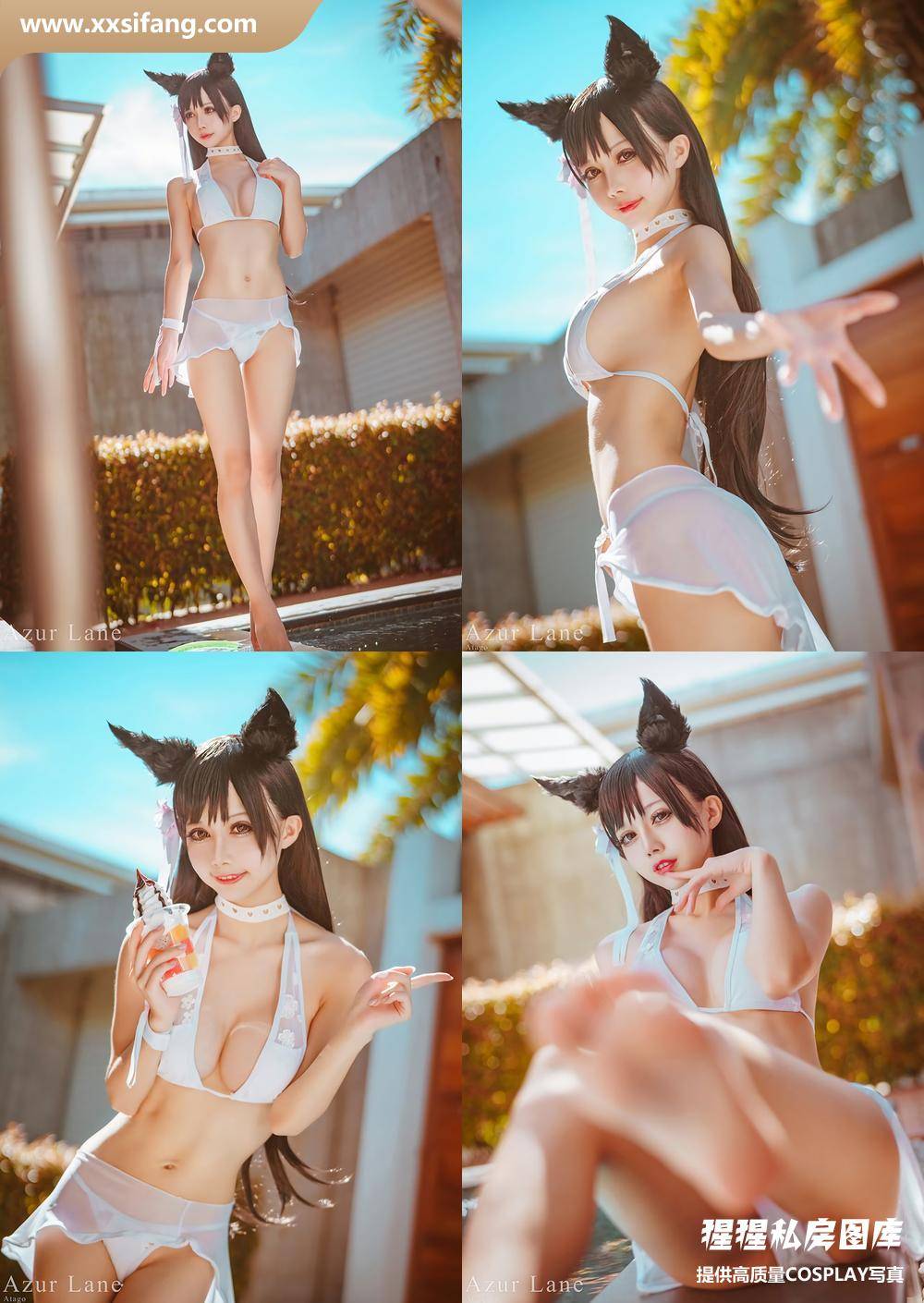 [图片2]-沖田凜花Rinka写真集《Azur Lane爱宕 盛夏進行曲》高清套图下载[14P]插图-猩猩私房
