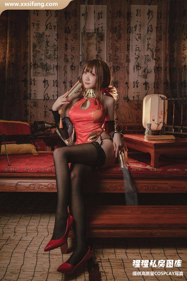 瓜希酱写真集《DSR-红牡丹》高清套图下载[16P]