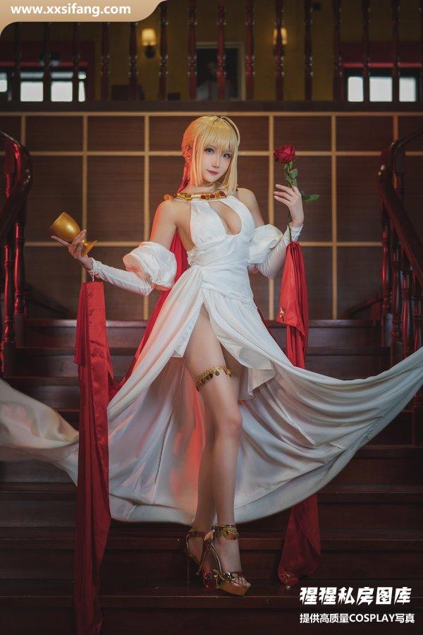 瓜希酱写真集《尼禄英灵正装》高清套图下载[20P]