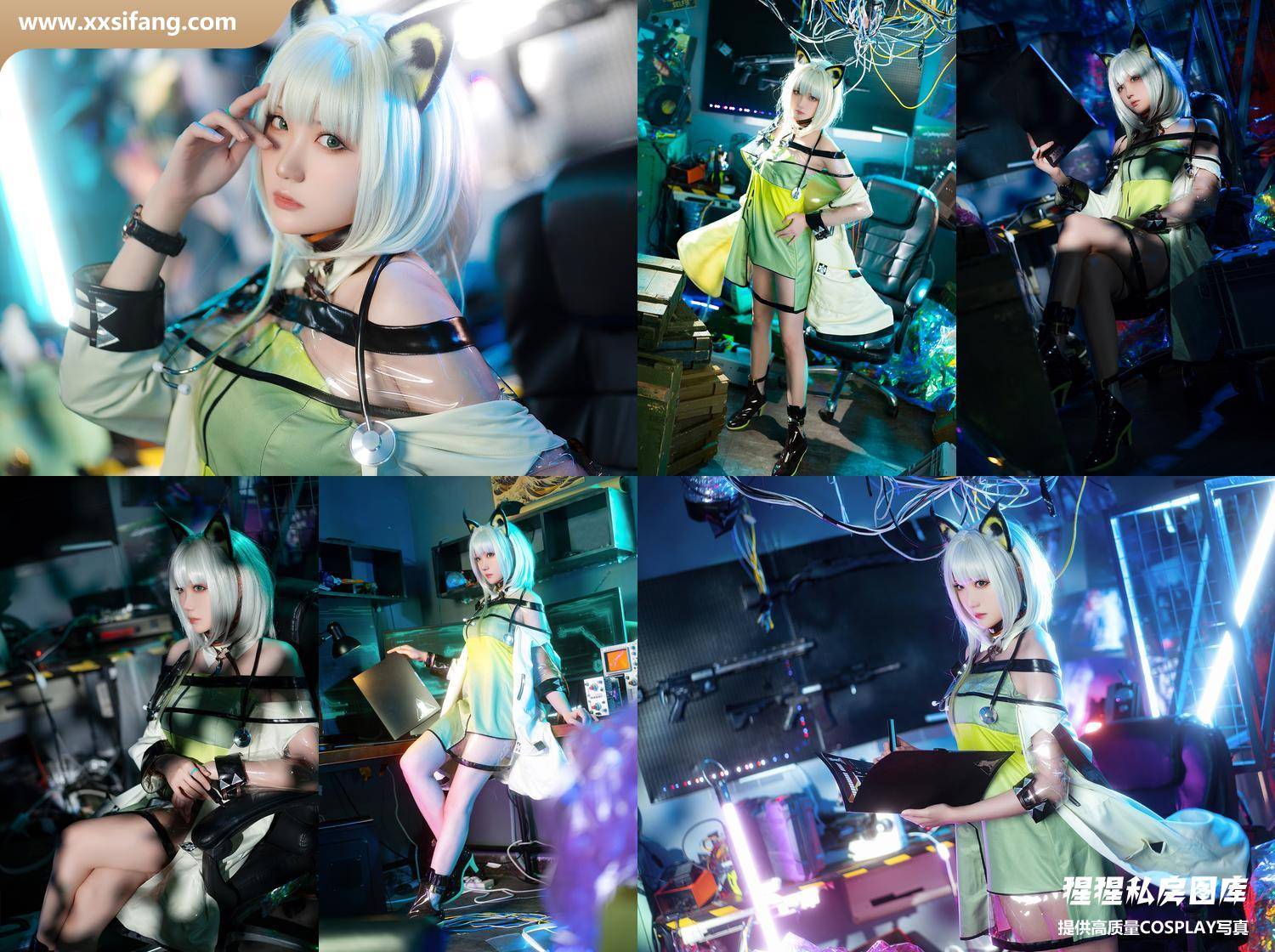 [图片2]-瓜希酱写真集《明日方舟 凯尔希》高清套图下载[21P]插图-猩猩私房