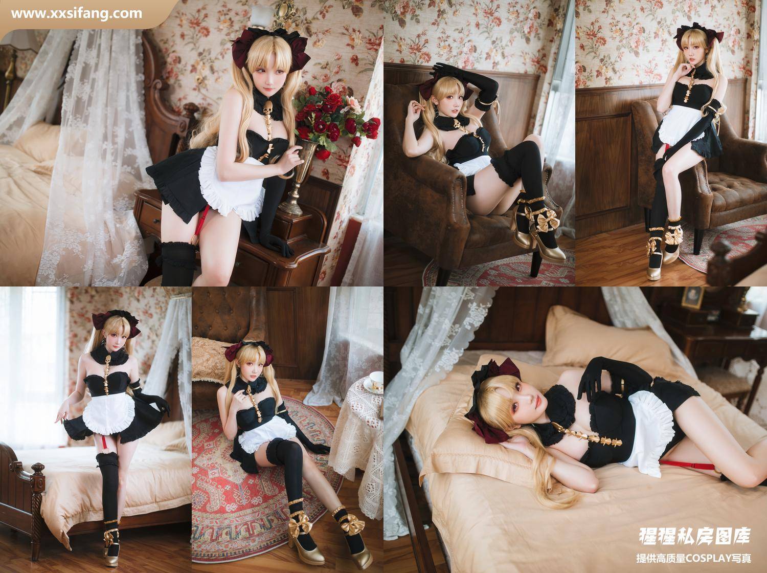 [图片2]-瓜希酱写真集《艾蕾女仆》高清套图下载[23P]插图-猩猩私房