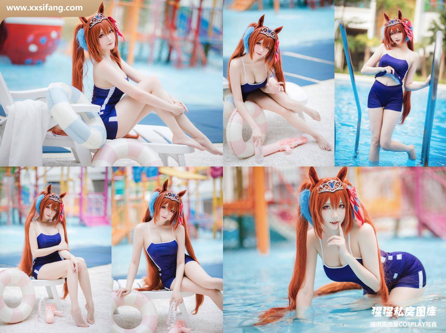 [图片2]-瓜希酱写真集《赛马娘 大和赤骥》高清套图下载[30P]插图-猩猩私房