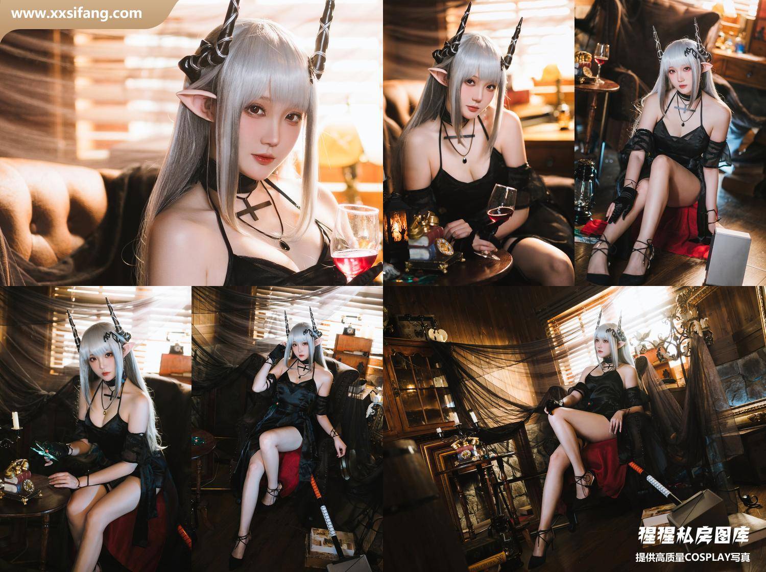 [图片2]-瓜希酱写真集《明日方舟 泥岩音律联觉-零号特工》高清套图下载[25P]插图-猩猩私房