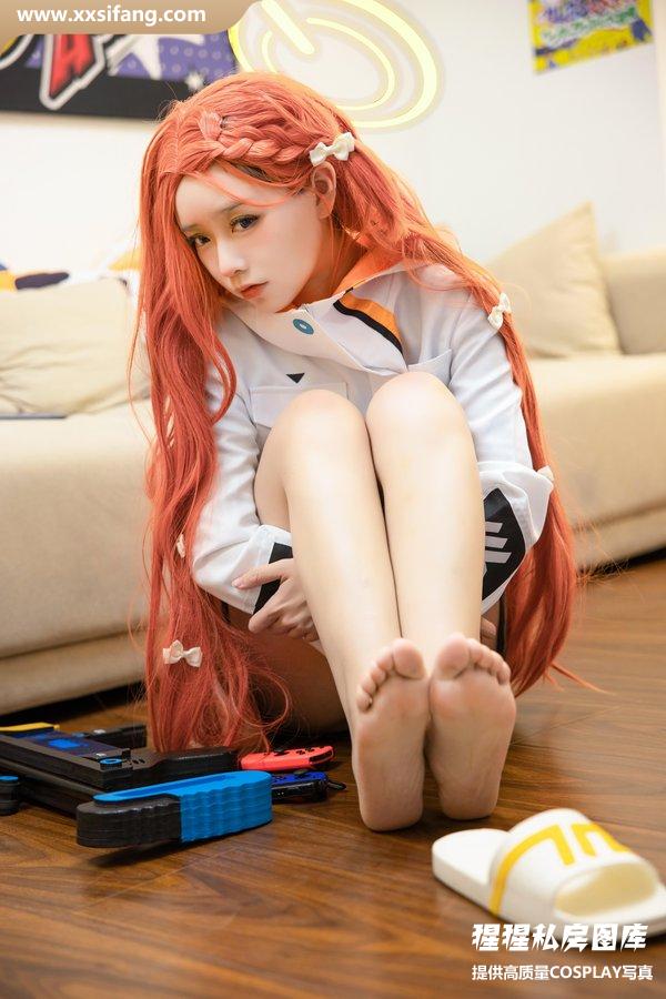 G44不会受伤写真集《碧蓝档案-花冈柚子》高清套图下载[25P]