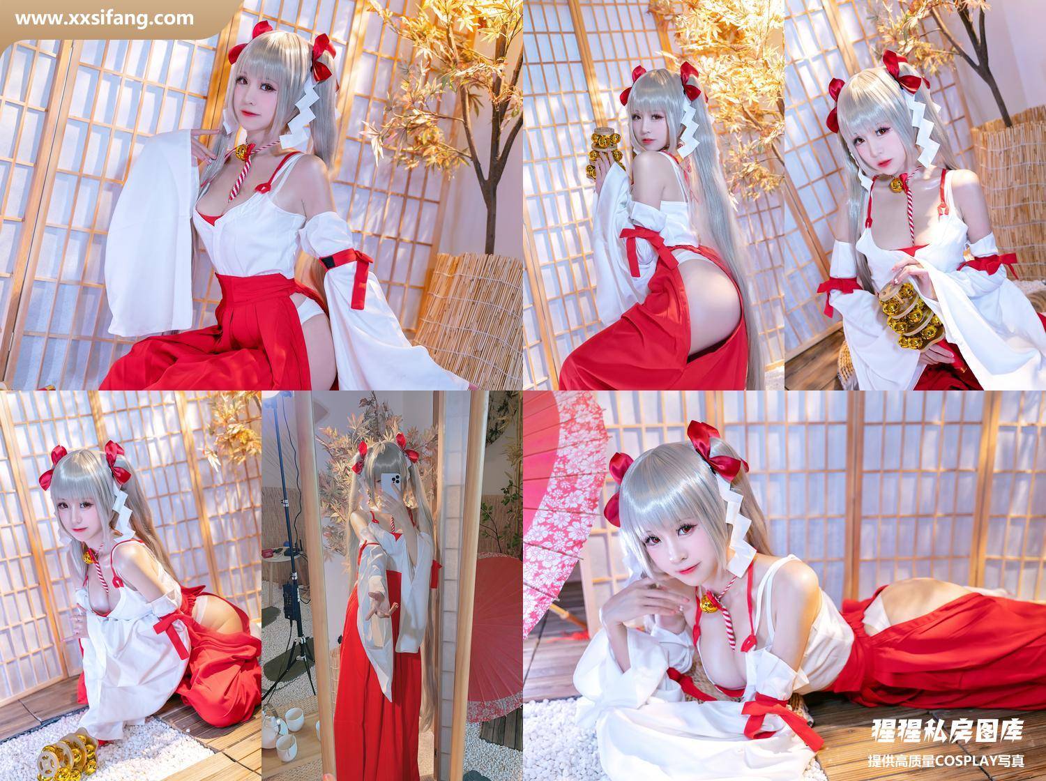 [图片2]-miko酱ww写真集《可畏巫女》高清套图下载[23P]插图-猩猩私房
