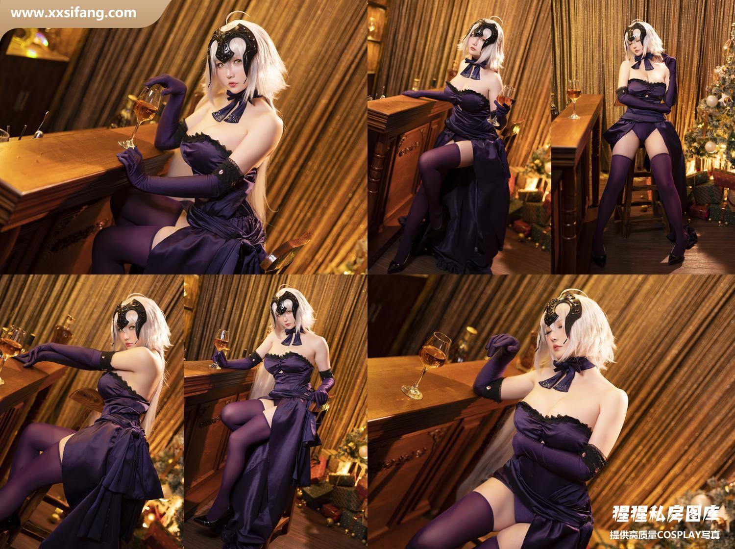 [图片2]-星之迟迟写真集《圣诞节 赠品 黑贞》高清套图下载[41P]插图-猩猩私房