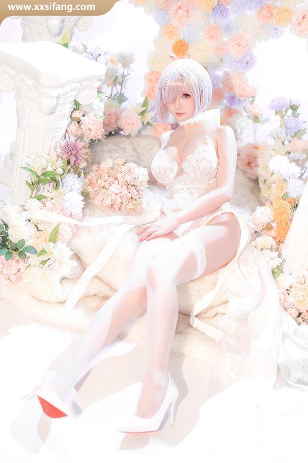 星之迟迟写真集《3月计划C – 玛修婚纱》高清套图下载[78P+1V]