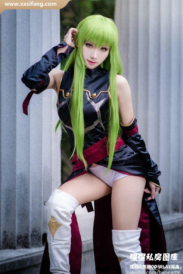 HaneAme雨波写真集《Code geass C.C》高清套图下载[9P]